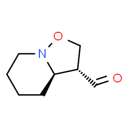 2H-Isoxazolo[2,3-a]pyridine-3-carboxaldehyde, hexahydro-, cis- (9CI) structure