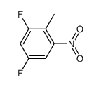 2,4-二氟-6-硝基甲苯结构式