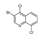 3-bromo-4,8-dichloroquinoline Structure