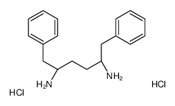 (2R,5R)-1,6-二苯基-2,5-己二胺盐酸盐结构式