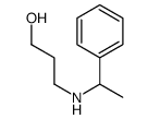 3-[(1-phenylethyl)amino]propan-1-ol结构式