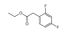 ethyl-2-(2,4-difluorophenyl)acetate Structure