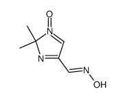 4-((hydroxyimino)methyl)-2,2-dimethyl-2H-imidazole 1-oxide Structure