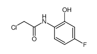 2-chloro-N-(4-fluoro-2-hydroxyphenyl)acetamide Structure