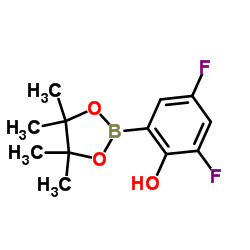 3,5-Difluoro-2-hydroxyphenylboronic acid pinacol ester picture