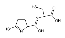 N-(5-thioxo-L-prolyl)-L-cysteine结构式