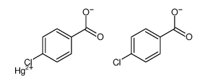 4-chlorobenzoate,mercury(2+)结构式