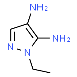 1H-Pyrazole-4,5-diamine,1-ethyl-(9CI)结构式