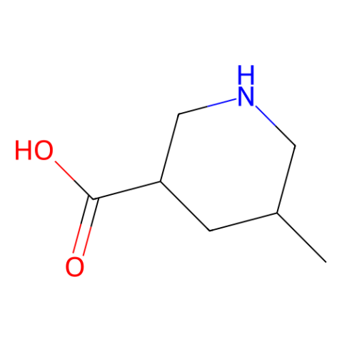(3R,5S)-5-methylpiperidine-3-carboxylic acid Structure