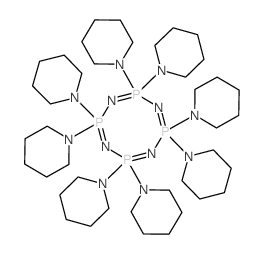 1,3,5,7,2,4,6,8-Tetrazatetraphosphocine,2,2,4,4,6,6,8,8-octahydro-2,2,4,4,6,6,8,8-octa-1-piperidinyl- (9CI) structure