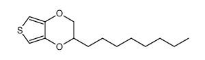 2-octyl-2,3-dihydrothieno[3,4-b][1,4]dioxine Structure