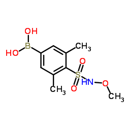 (4-(N-Methoxysulfamoyl)-3,5-dimethylphenyl)boronic acid picture