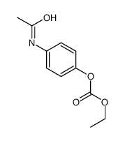 (4-acetamidophenyl) ethyl carbonate Structure