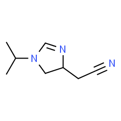 1H-Imidazole-4-acetonitrile,4,5-dihydro-1-(1-methylethyl)-(9CI) picture