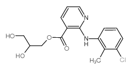 氯尼塞利结构式