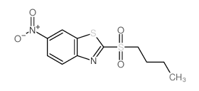 Benzothiazole, 2- (butylsulfonyl)-6-nitro- picture