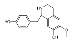 (+)-Coclaurine structure