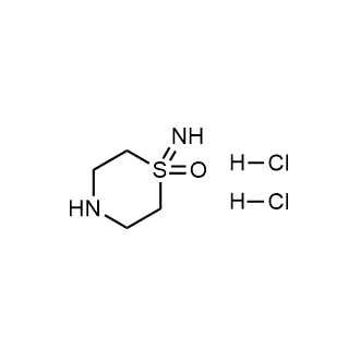 1-Imino-1λ6-thiomorpholine 1-oxide dihydrochloride Structure