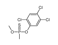 methoxy-methyl-sulfanylidene-(2,4,5-trichlorophenoxy)-λ5-phosphane Structure