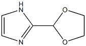 2-[1,3]dioxolan-2-yl-1H-imidazole structure