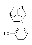 hexamethylenetetramine, compound with phenol Structure