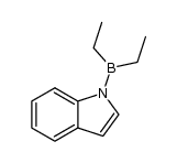 (indolyl)diethylborane Structure