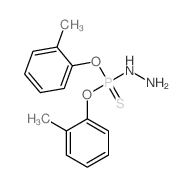 Phosphorohydrazidothioicacid, O,O-bis(2-methylphenyl) ester (9CI) picture