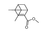 methyl 6,6-dimethylbicyclo[3.1.1]hept-3-ene-4-carboxylate Structure