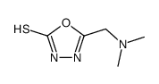 5-[(DIMETHYLAMINO)METHYL]-1,3,4-OXADIAZOLE-2-THIOL Structure