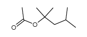 2,4-dimethyl-2-pentyl acetate结构式