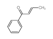 trans-1-Phenyl-2-buten-1-one Structure