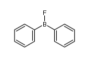 (diphenyl)fluoroborane Structure