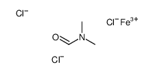 N,N-dimethylformamide,iron(3+),trichloride Structure