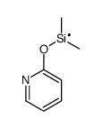 Pyridine,2-[(dimethylsilyl)oxy]-(9CI)结构式