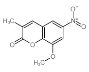 8-methoxy-3-methyl-6-nitro-chromen-2-one picture