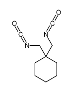 1,1-bis(isocyanatomethyl)cyclohexane Structure