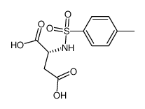 N-tosyl-D-aspartic acid结构式