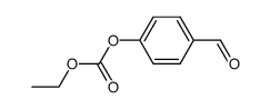 Carbonic acid ethyl 4-formylphenyl ester structure