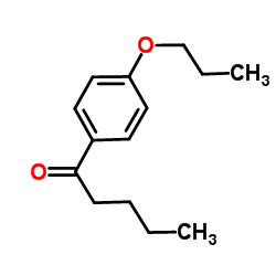 1-(4-Propoxyphenyl)-1-pentanone structure