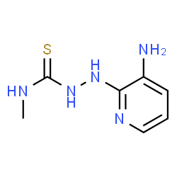 Hydrazinecarbothioamide, 2-(3-amino-2-pyridinyl)-N-methyl- (9CI)结构式