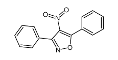 4-nitro-3,5-diphenyl-1,2-oxazole Structure