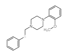 1-(2-methoxyphenyl)-4-(phenylsulfanylmethyl)piperazine picture