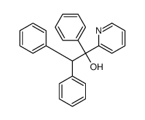 1,2,2-triphenyl-1-pyridin-2-yl-ethanol structure