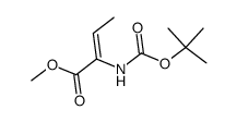 Boc-ΔAbu-OMe Structure