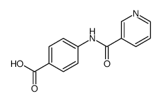 4-(pyridine-3-carbonylamino)benzoic acid结构式