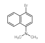 4-Bromo-N,N-dimethylnaphthalen-1-amine Structure