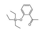 1-(2-triethylsilyloxyphenyl)ethanone Structure