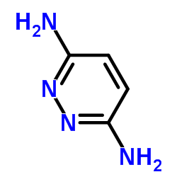 Pyridazine-3,6-diamine Structure