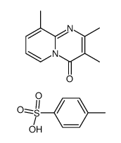 2,3,9-Trimethyl-pyrido[1,2-a]pyrimidin-4-one; compound with toluene-4-sulfonic acid Structure