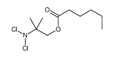 [2-(dichloroamino)-2-methylpropyl] hexanoate结构式